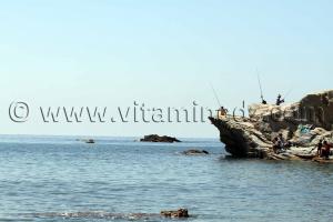 Plage de Ouardania, la plus proche de Tlemcen