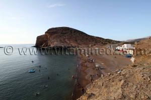 Plage de Wardania, vue de haut