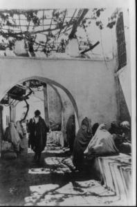Photo Ancienne de Tlemcen  Rue des 7 arcades
