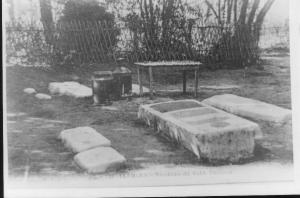 Photo Ancienne de Tlemcen  Cimetière juif, Tombeau du Rab