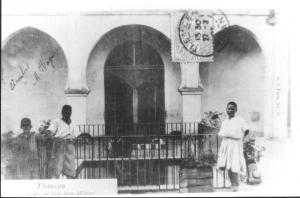 Photo Ancienne de Tlemcen  Maison Arabe de Sidi Boumediene