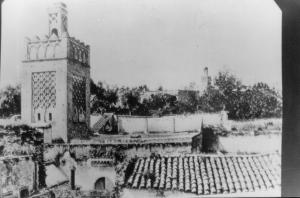 Photo Ancienne de Tlemcen  Mosquée Sidi Lahcene
