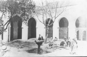 Photo Ancienne de Tlemcen  Patio, grande mosquée