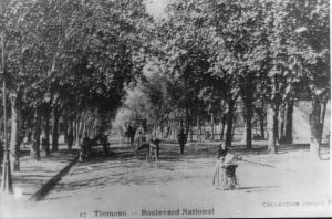 Photo Ancienne de Tlemcen  Promenade du Mechouar