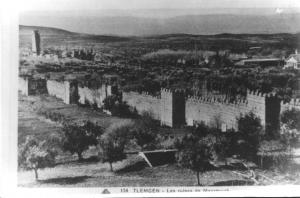 Photo Ancienne de Tlemcen  Enceinte de Mansourah