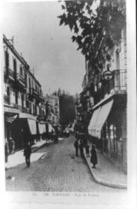 Photo Ancienne de Tlemcen  Rue de France