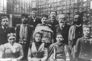 Photo Ancienne de Tlemcen  notables de Tlemcen