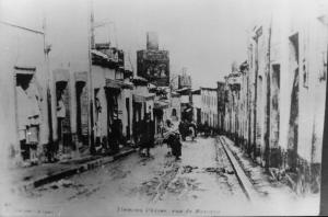 Photo Ancienne de Tlemcen  Rue de Mascara