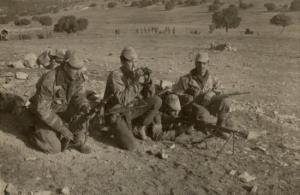 Le tireur de la FM Ain-Mimoun une patrouille