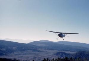 Piper Avion d'observation ciel du djebel chélia Yabous