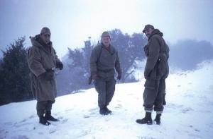 Un convoi bloqué par la neige au djebel Chélia