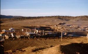 منظر لمعسكر عين ميمون والقرية طامزة