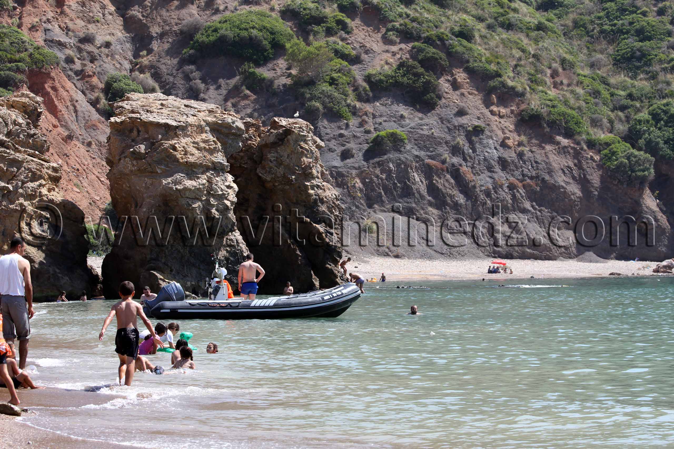 Plage de Ouardania, Très belle et peu fréquentée
