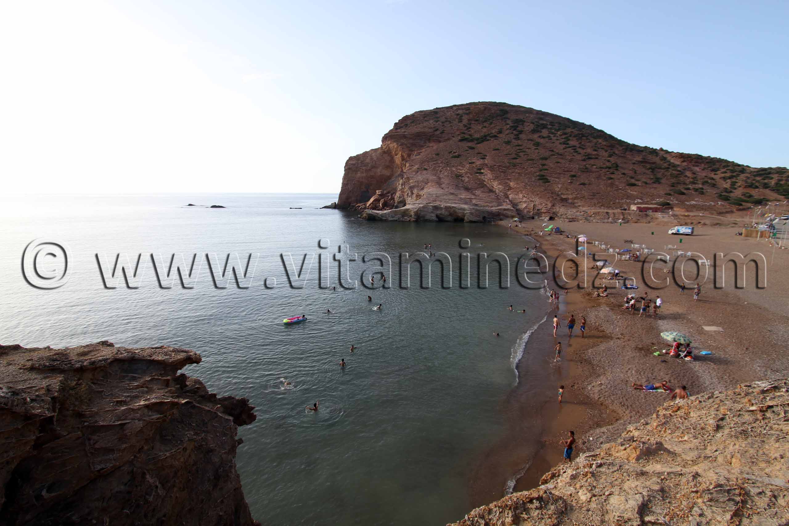 Plage de Ouardania, la plus proche de Tlemcen