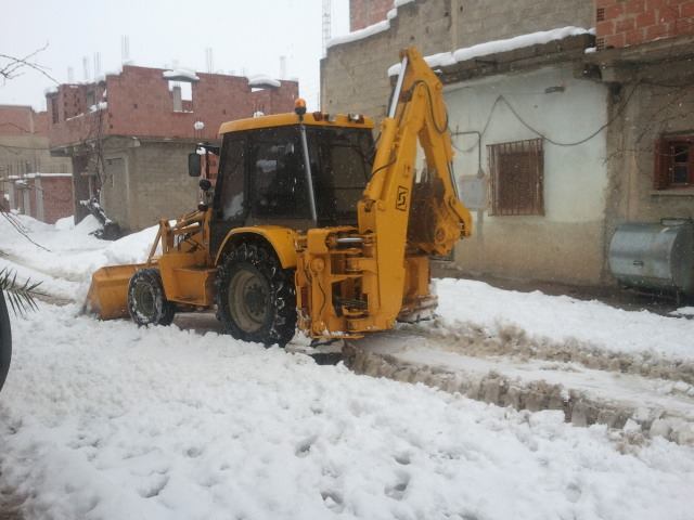 Le village de yabous plein de neige Décembre 2013