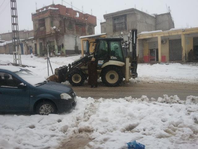 Le village de yabous plein de neige Décembre 2013