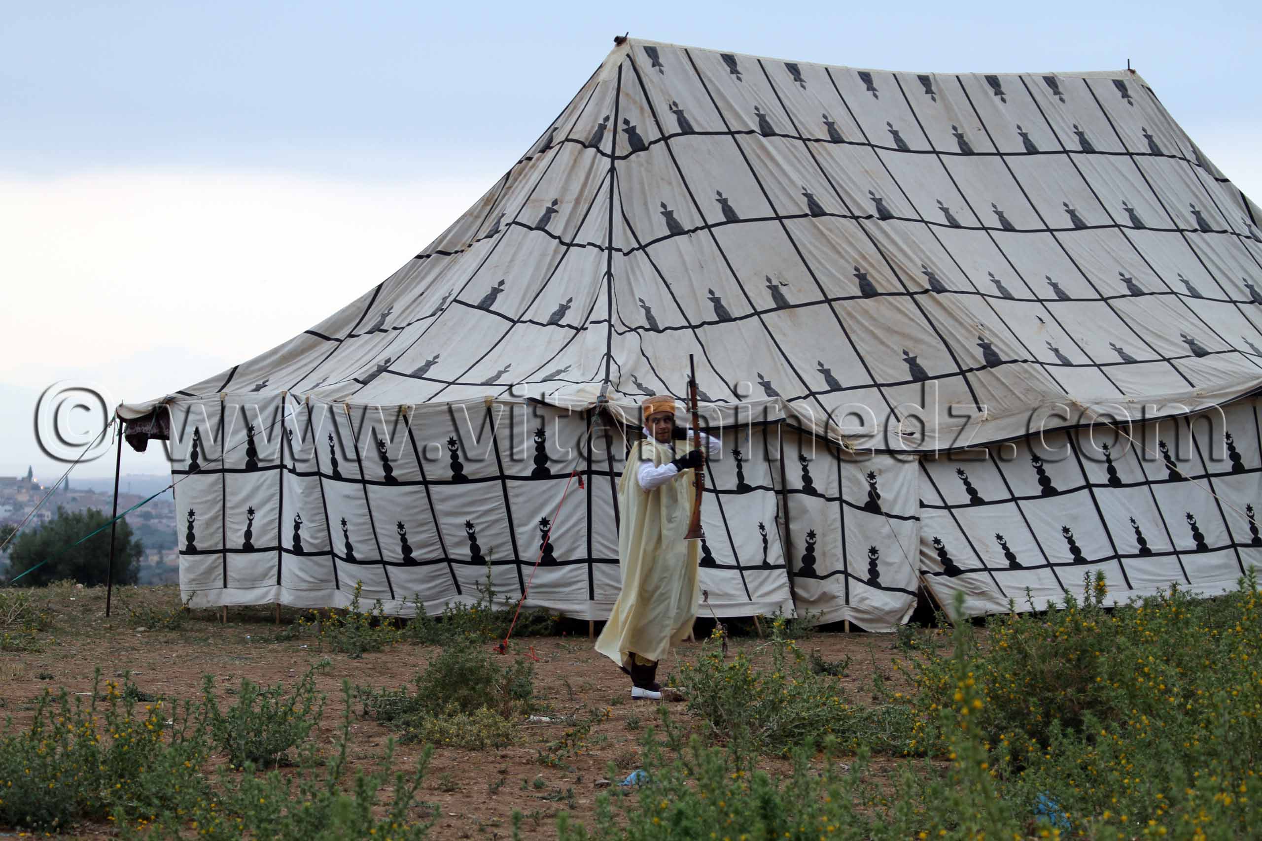 Khayma Mariage avec fantasia à Chetouane Tlemcen
