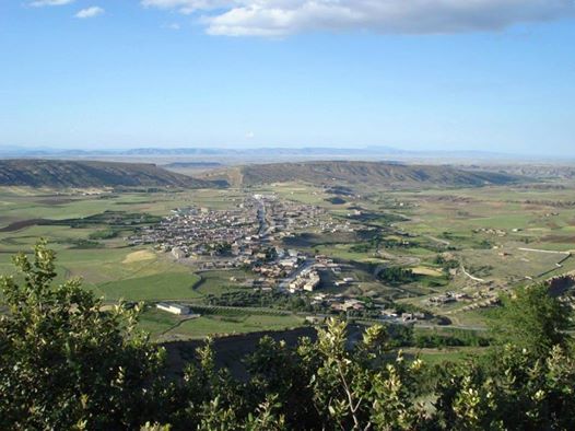 Le village de Yabous vu de Foum tagharist