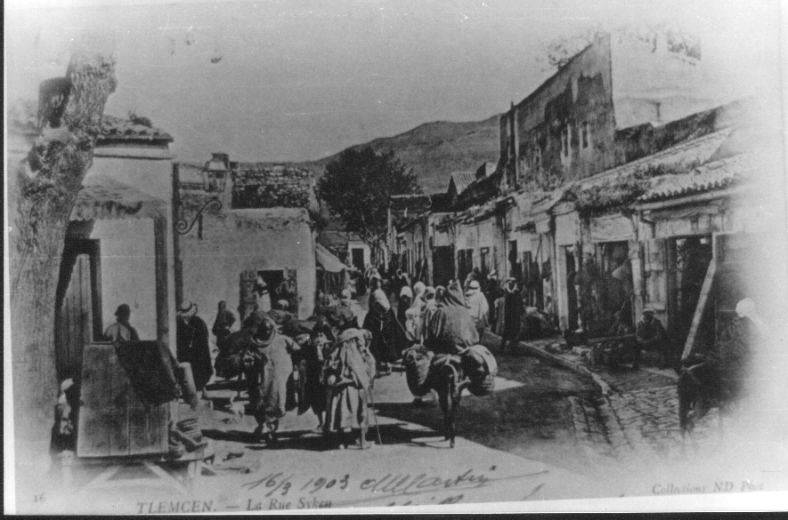 Photo Ancienne de Tlemcen  Rue Syken?