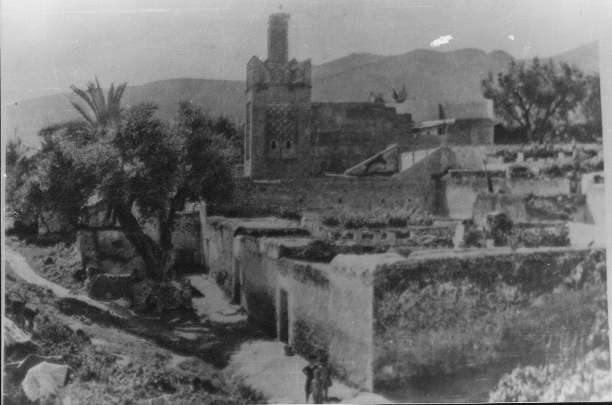 Photo Ancienne de Tlemcen  Mosquée Sidi Lahcene