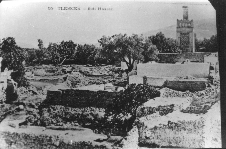 Photo Ancienne de Tlemcen  Mosquée Sidi Lahcene