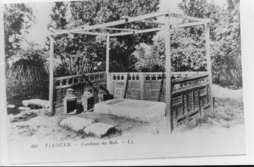 Photo Ancienne de Tlemcen  Tombeau du Rab
