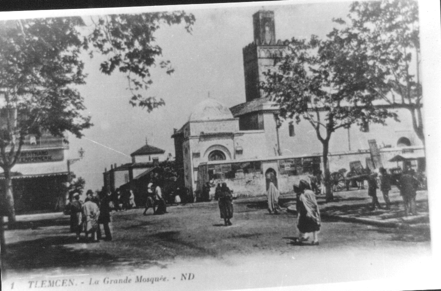 Photo Ancienne de Tlemcen  La Grande mosquée
