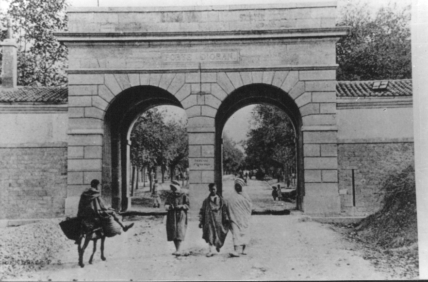 Photo Ancienne de Tlemcen  Porte d'Oran