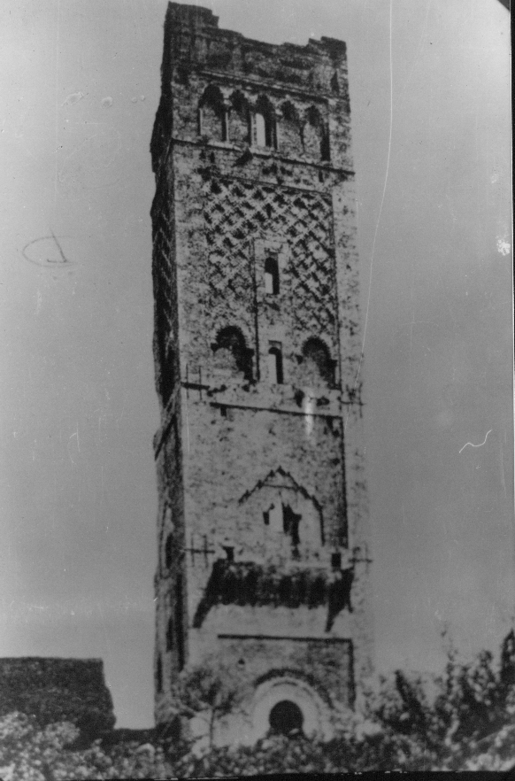 Photo Ancienne de Tlemcen  minaret de Mansourah