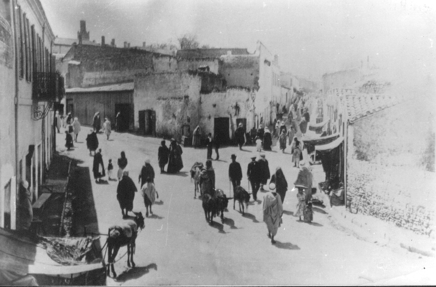 Photo Ancienne de Tlemcen  Rue de Mascara
