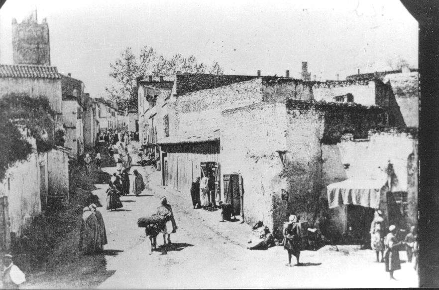 Photo Ancienne de Tlemcen  Rue de Mascara