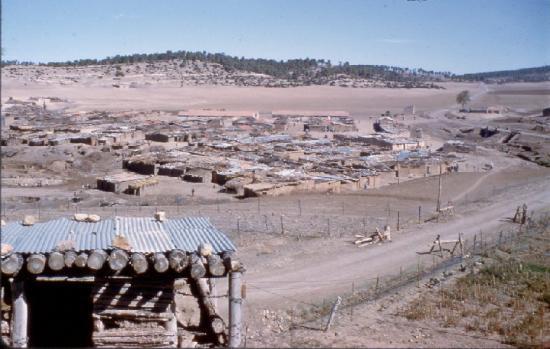 Le village de Ain Mimoun  poste de garde Tamza