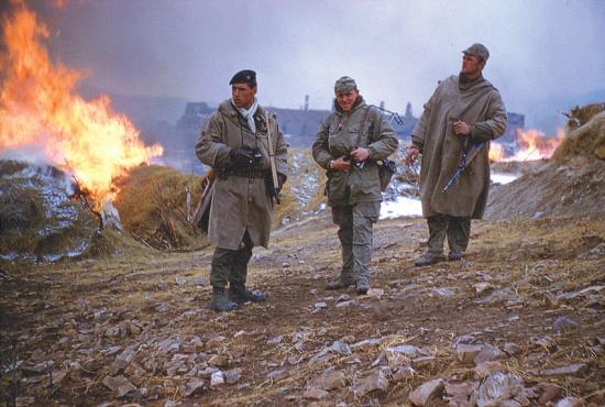 Brûler des mechtas au douar Taouzient  S-Lt Marcel-picard