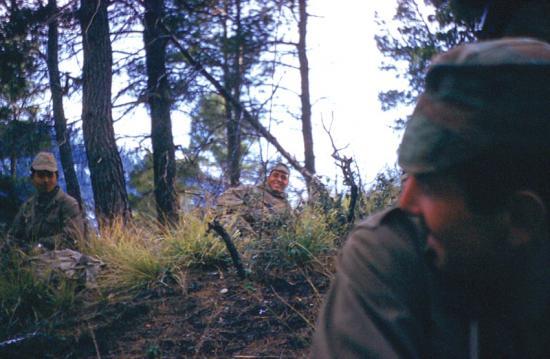 Une embuscade avec le S-LT Marcel Picard et des harkis au djebel Chélia