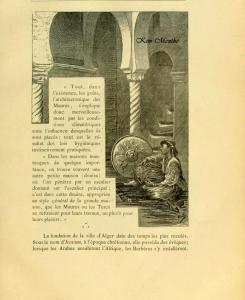 Douira d\'Alger, Vieux livre relatant l\'Algérie