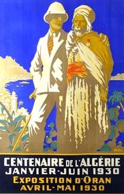 Affiche ancienne d\'Algérie, Tunisie et Maroc ... (Publicité, Propagande, Tourisme)
