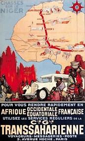 Affiche ancienne d\'Algérie, Tunisie et Maroc ... (Publicité, Propagande, Tourisme)