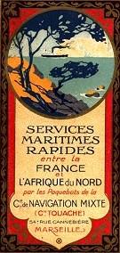 Affiche ancienne d\'Algérie, Tunisie et Maroc ... (Publicité, Propagande, Tourisme)