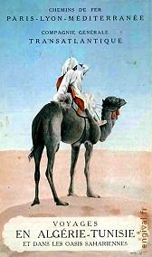 Affiche ancienne d\'Algérie, Tunisie et Maroc ... (Publicité, Propagande, Tourisme)
