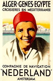 Affiche ancienne d\'Algérie, Tunisie et Maroc ... (Publicité, Propagande, Tourisme)