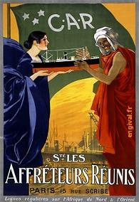 Affiche ancienne d\'Algérie, Tunisie et Maroc ... (Publicité, Propagande, Tourisme)