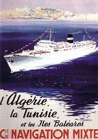 Affiche de la France Coloniale d\'Algérie, Tunisie et Maroc ... (Publicité, Propagande, Tourisme)