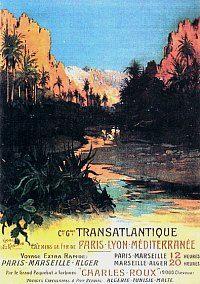 Affiche de la France Coloniale d\'Algérie, Tunisie et Maroc ... (Publicité, Propagande, Tourisme)