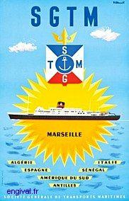 Affiche de la France Coloniale d\'Algérie, Tunisie et Maroc ... (Publicité, Propagande, Tourisme)