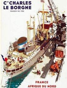 Affiche de la France Coloniale d\'Algérie, Tunisie et Maroc ... (Publicité, Propagande, Tourisme)