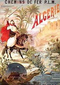 Affiche de la France Coloniale d\'Algérie, Tunisie et Maroc ... (Publicité, Propagande, Tourisme)