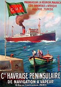 Affiche de la France Coloniale d\'Algérie, Tunisie et Maroc ... (Publicité, Propagande, Tourisme)