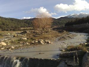 الواد الكبير بيابوس في النقطة المسماة بولزازن في فصل الشتاء