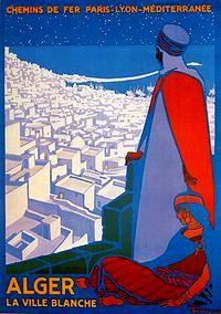Affiche française de propagande coloniale (Algérie, Tunisie, Maroc)
