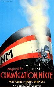 Affiche française de propagande coloniale (Algérie, Tunisie, Maroc)